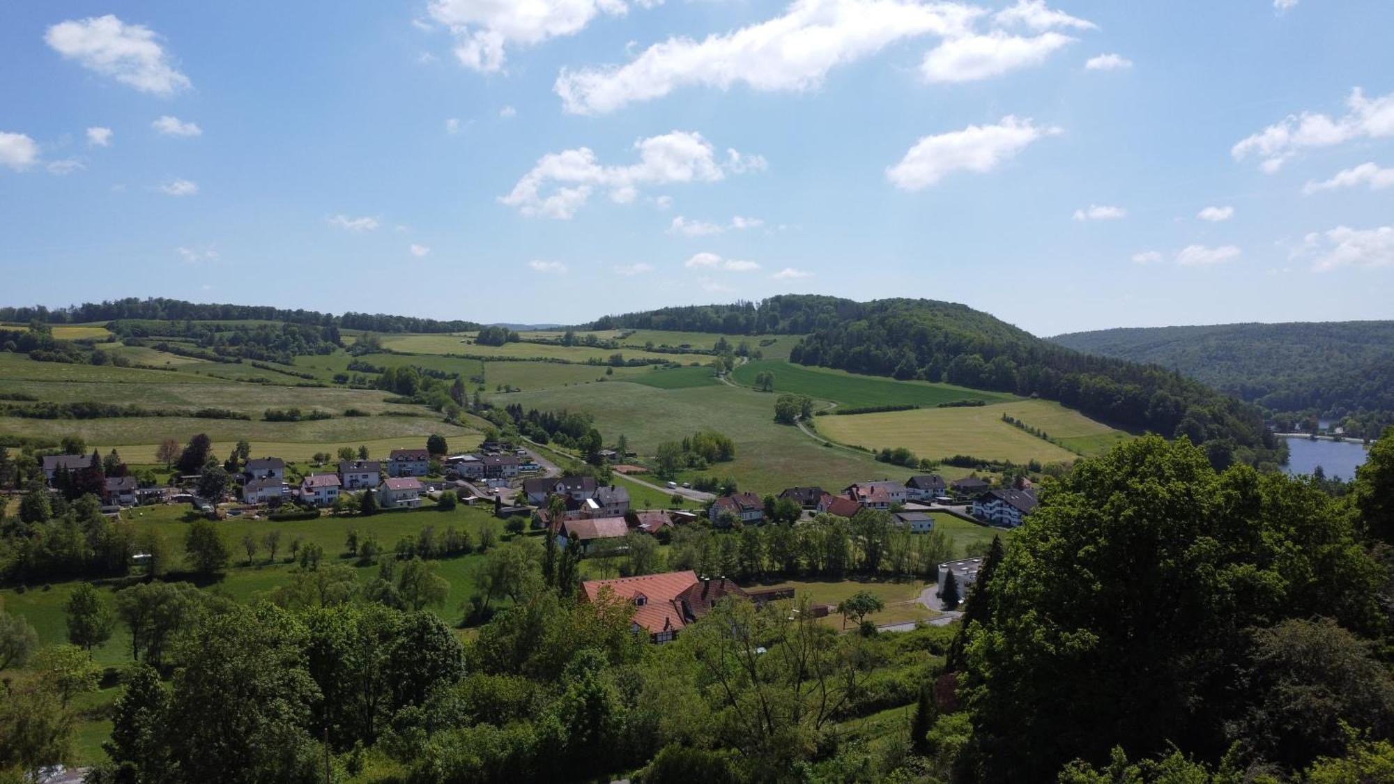 Ferienhaus Auszeyt Fuer Vier Waldeck  Bagian luar foto