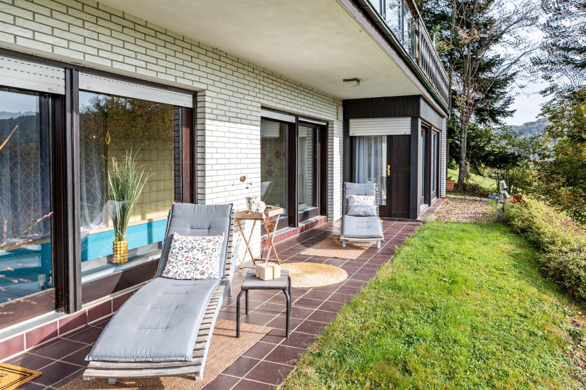 Ferienhaus Auszeyt Fuer Vier Waldeck  Bagian luar foto